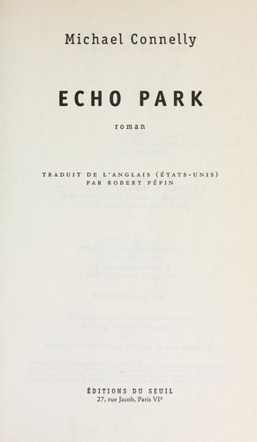 Couverture de Echo Park