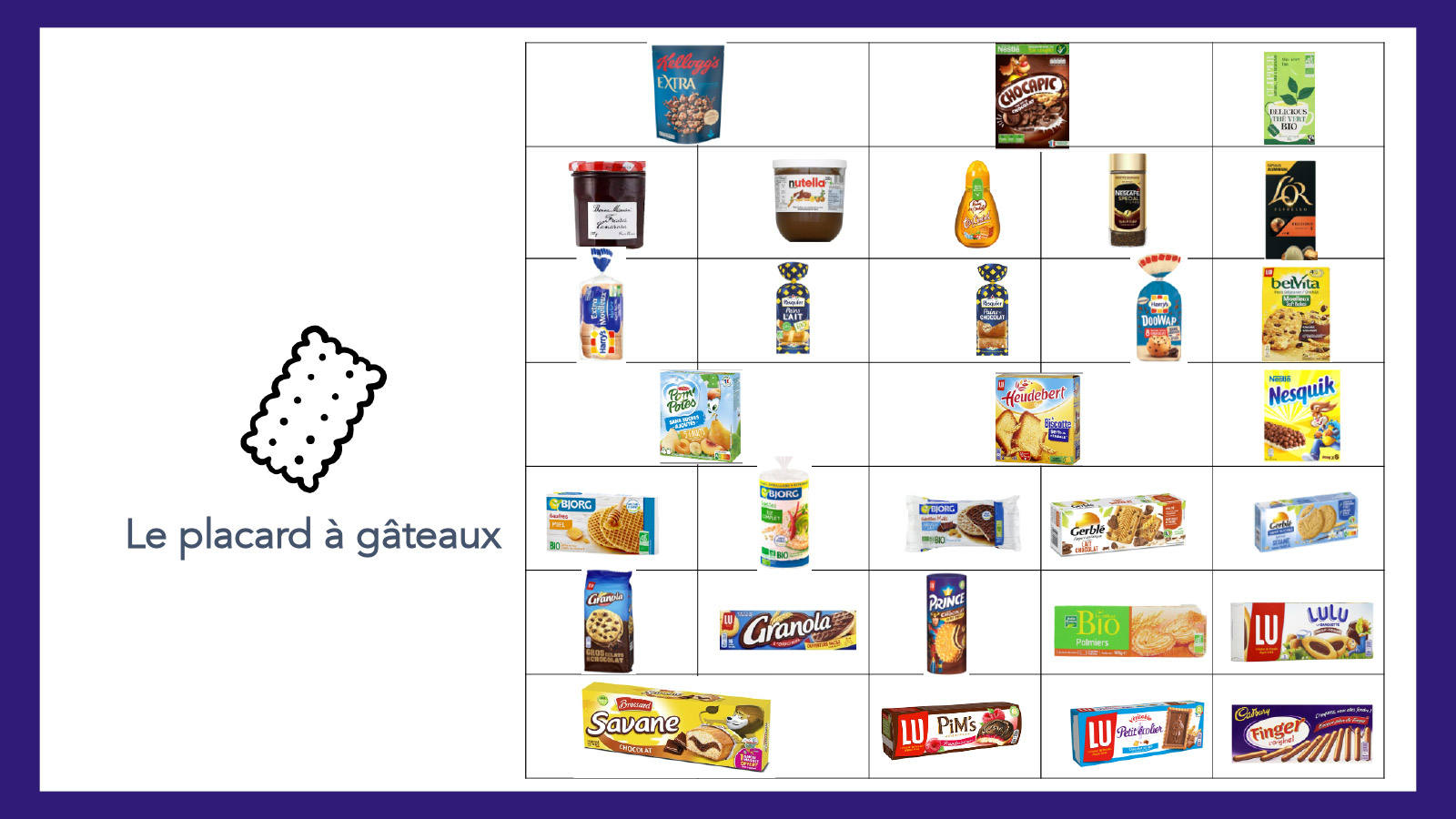 Le placard à gâteaux