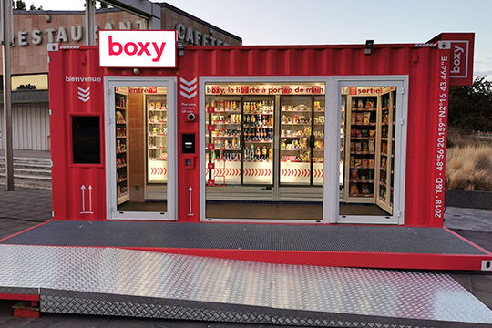 supérette boxy automatique